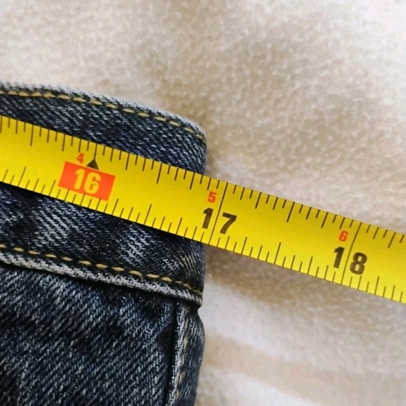 St. John's Bay Dark Blue Straight Leg Jeans - Picture 8 of 10